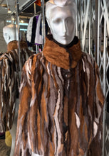 Load image into Gallery viewer, Mink Fur Short Jacket Multi Tone