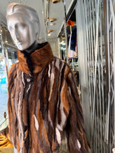 Load image into Gallery viewer, Mink Fur Short Jacket Multi Tone