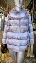 Load image into Gallery viewer, Unique Shade Blue Mink Fur Short Coat Awesome Shade!
