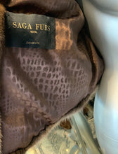 Load image into Gallery viewer, Champagne Taupe Beige Mink Fur Bolero Ruched Shoulders