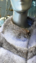 Load image into Gallery viewer, Unique Shade Blue Mink Fur Short Coat Awesome Shade!