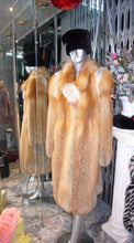 Load image into Gallery viewer, Stunning Natural Red Fox Fur Coat Warm & Light Swing Style Stroller