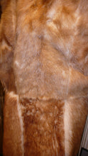 Load image into Gallery viewer, Warm Genuine Shearling Fur Coat Rust Tan ITALY--Shasa Designer