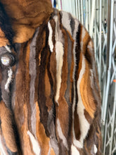 Load image into Gallery viewer, Mink Fur Short Jacket Multi Tone
