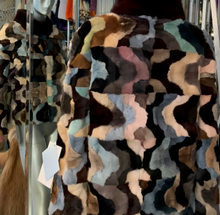 Load image into Gallery viewer, Mink Fur Jacket Multi Color Sculpted Craftsmanship

