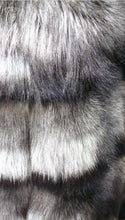 Load image into Gallery viewer, SUPERIOR Quality Silver Fox Fur Long Vest Saga Select Fur

