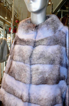 Load image into Gallery viewer, Unique Shade Blue Mink Fur Short Coat Awesome Shade!
