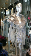 Load image into Gallery viewer, Simonetta Ravizza Designer Fox Fur Coat Reversible Luxury Fur
