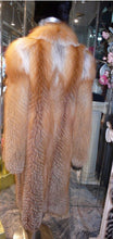 Load image into Gallery viewer, Stunning Natural Red Fox Fur Coat Warm &amp; Light Swing Style Stroller
