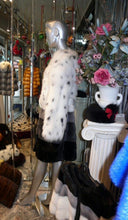 Load image into Gallery viewer, Stunning Mink &amp; Fox Fur Combination Coat  So Modern &amp; Fashion Forward
