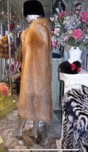 Load image into Gallery viewer, Stunning Natural Red Fox Fur Coat Warm &amp; Light Swing Style Stroller
