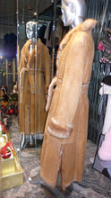 Load image into Gallery viewer, Warm Genuine Shearling Fur Coat Rust Tan ITALY--Shasa Designer
