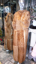 Load image into Gallery viewer, Warm Genuine Shearling Fur Coat Rust Tan ITALY--Shasa Designer
